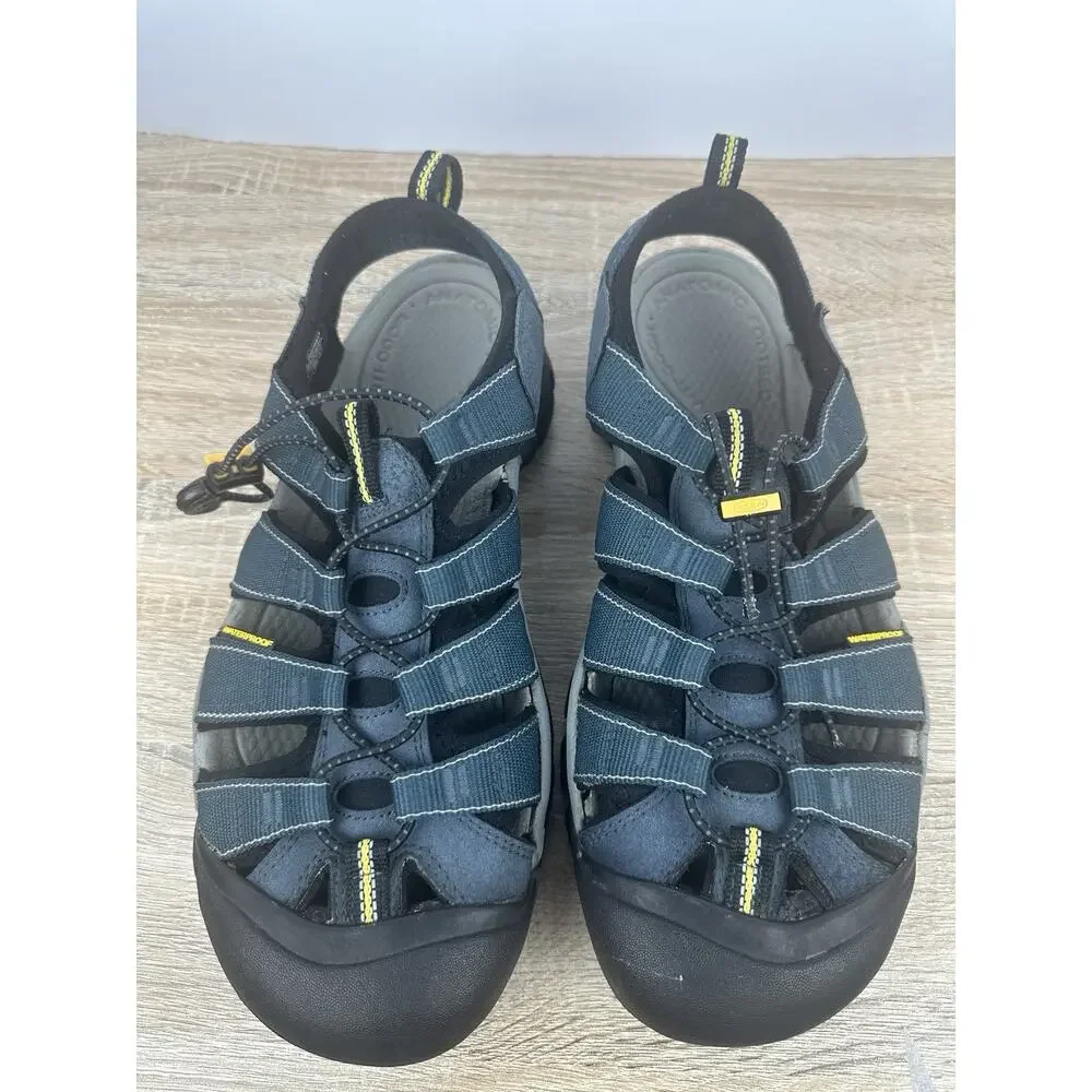 KEEN Newport H2 Sport Sandals Men’s Blue Waterproof Hiking Trail Size 11.5